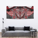 Aotearoa Iwi Ngati Toa Tapestry Maori Kowhaiwhai Pattern
