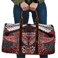 Aotearoa Iwi Ngati Toa Travel Bag Maori Kowhaiwhai Pattern