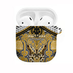 Aotearoa Iwi Ngati Tama AirPods Case Maori Kowhaiwhai Pattern