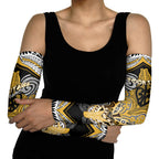 Aotearoa Iwi Ngati Tama Personalised Arm Sleeves Maori Kowhaiwhai Pattern