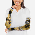 Aotearoa Iwi Ngati Tama Personalised Arm Sleeves Maori Kowhaiwhai Pattern