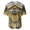 Aotearoa Iwi Ngati Tama Personalised Baseball Jersey Maori Kowhaiwhai Pattern