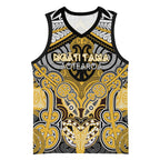 Aotearoa Iwi Ngati Tama Personalised Basketball Jersey Maori Kowhaiwhai Pattern