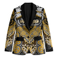 Aotearoa Iwi Ngati Tama Personalised Blazer Maori Kowhaiwhai Pattern