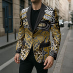 Aotearoa Iwi Ngati Tama Personalised Blazer Maori Kowhaiwhai Pattern