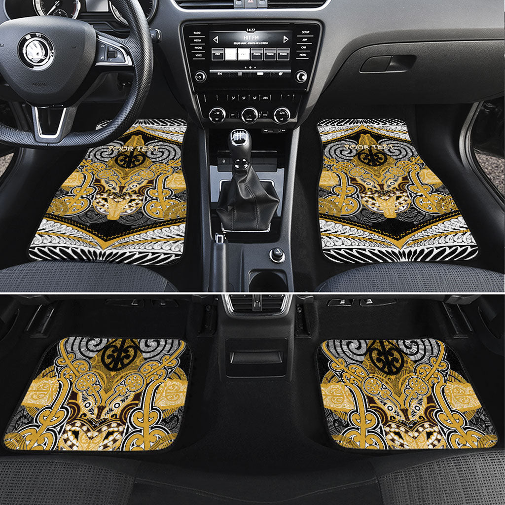 Aotearoa Iwi Ngati Tama Personalised Car Mats Maori Kowhaiwhai Pattern