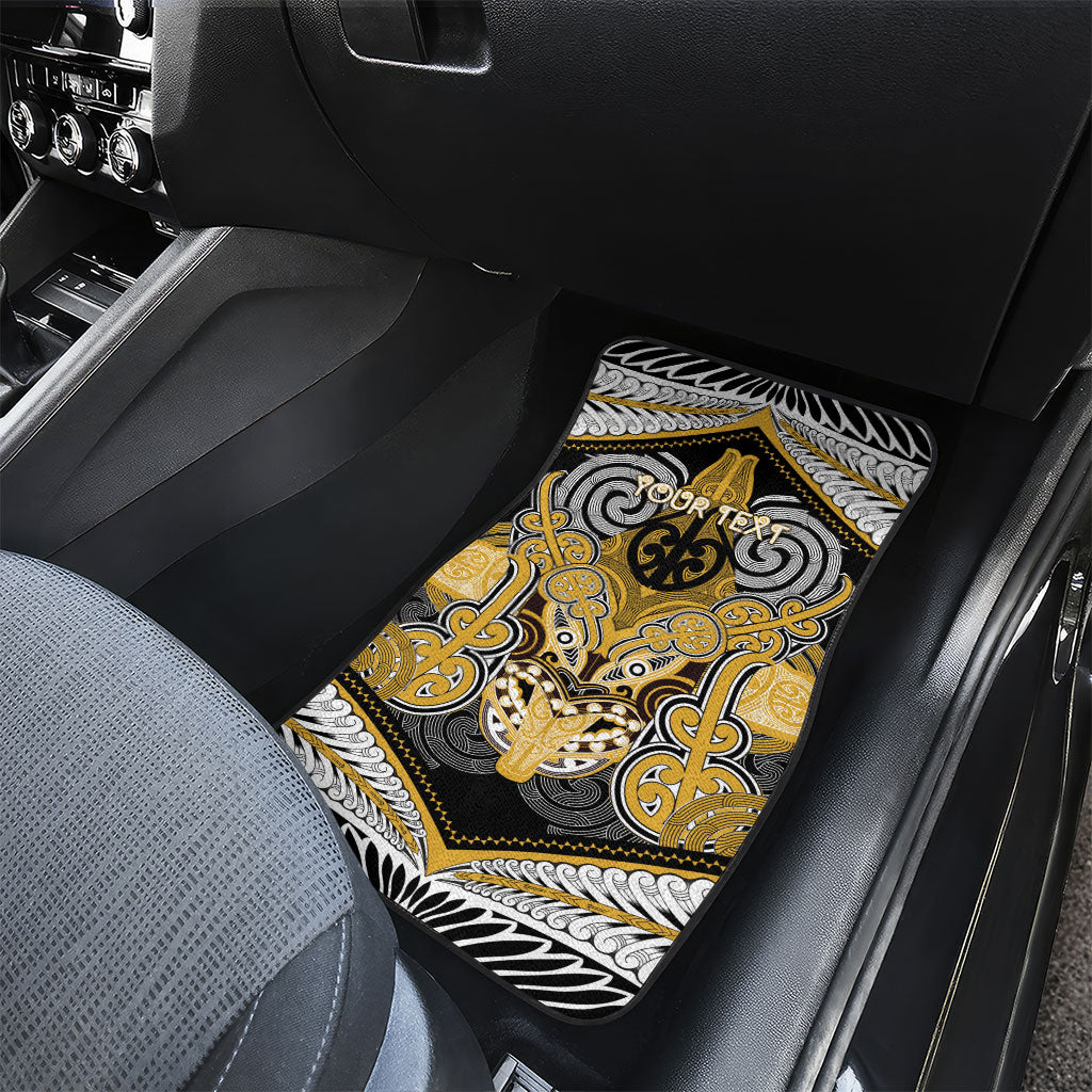 Aotearoa Iwi Ngati Tama Personalised Car Mats Maori Kowhaiwhai Pattern
