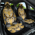 Aotearoa Iwi Ngati Tama Car Seat Cover Maori Kowhaiwhai Pattern