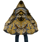 Aotearoa Iwi Ngati Tama Personalised Cloak Maori Kowhaiwhai Pattern