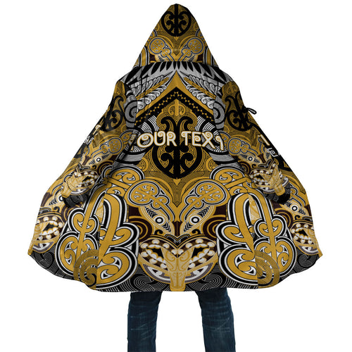 Aotearoa Iwi Ngati Tama Personalised Cloak Maori Kowhaiwhai Pattern
