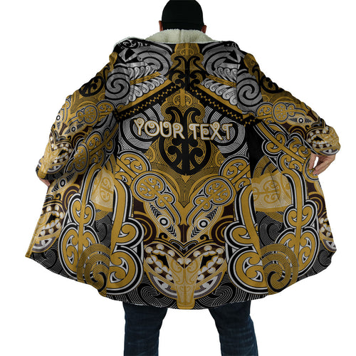Aotearoa Iwi Ngati Tama Personalised Cloak Maori Kowhaiwhai Pattern