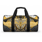 Aotearoa Iwi Ngati Tama Duffle Bag Maori Kowhaiwhai Pattern