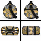 Aotearoa Iwi Ngati Tama Duffle Bag Maori Kowhaiwhai Pattern
