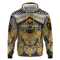 Aotearoa Iwi Ngati Tama Personalised Hoodie Maori Kowhaiwhai Pattern