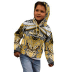 Aotearoa Iwi Ngati Tama Personalised Kid Hoodie Maori Kowhaiwhai Pattern