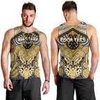 Aotearoa Iwi Ngati Tama Personalised Men Tank Top Maori Kowhaiwhai Pattern