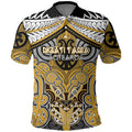 Aotearoa Iwi Ngati Tama Personalised Polo Shirt Maori Kowhaiwhai Pattern