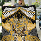 Aotearoa Iwi Ngati Tama Quilt Maori Kowhaiwhai Pattern