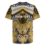 Aotearoa Iwi Ngati Tama Personalised Rugby Jersey Maori Kowhaiwhai Pattern