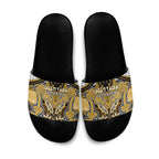 Aotearoa Iwi Ngati Tama Slide Sandals Maori Kowhaiwhai Pattern