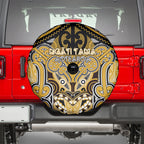Aotearoa Iwi Ngati Tama Spare Tire Cover Maori Kowhaiwhai Pattern