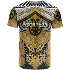 Aotearoa Iwi Ngati Tama Personalised T Shirt Maori Kowhaiwhai Pattern