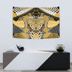 Aotearoa Iwi Ngati Tama Tapestry Maori Kowhaiwhai Pattern