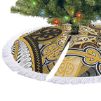 Aotearoa Iwi Ngati Tama Tree Skirt Maori Kowhaiwhai Pattern