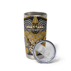 Aotearoa Iwi Ngati Tama Personalised Tumbler Cup Maori Kowhaiwhai Pattern