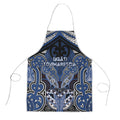 Aotearoa Iwi Ngati Tuwharetoa Apron Maori Kowhaiwhai Pattern