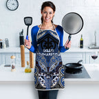 Aotearoa Iwi Ngati Tuwharetoa Apron Maori Kowhaiwhai Pattern