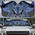 Aotearoa Iwi Ngati Tuwharetoa Auto Sun Shade Maori Kowhaiwhai Pattern