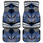 Aotearoa Iwi Ngati Tuwharetoa Personalised Car Mats Maori Kowhaiwhai Pattern