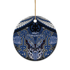 Aotearoa Iwi Ngati Tuwharetoa Personalised Ceramic Ornament Maori Kowhaiwhai Pattern