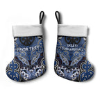 Aotearoa Iwi Ngati Tuwharetoa Personalised Christmas Stocking Maori Kowhaiwhai Pattern