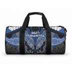 Aotearoa Iwi Ngati Tuwharetoa Duffle Bag Maori Kowhaiwhai Pattern