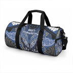 Aotearoa Iwi Ngati Tuwharetoa Duffle Bag Maori Kowhaiwhai Pattern