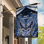 Aotearoa Iwi Ngati Tuwharetoa Garden Flag Maori Kowhaiwhai Pattern