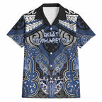 Aotearoa Iwi Ngati Tuwharetoa Personalised Hawaiian Shirt Maori Kowhaiwhai Pattern