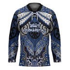 Aotearoa Iwi Ngati Tuwharetoa Personalised Hockey Jersey Maori Kowhaiwhai Pattern