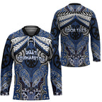 Aotearoa Iwi Ngati Tuwharetoa Personalised Hockey Jersey Maori Kowhaiwhai Pattern