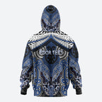 Aotearoa Iwi Ngati Tuwharetoa Personalised Hoodie Maori Kowhaiwhai Pattern