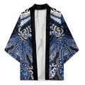 Aotearoa Iwi Ngati Tuwharetoa Personalised Kimono Maori Kowhaiwhai Pattern