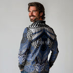 Aotearoa Iwi Ngati Tuwharetoa Personalised Long Sleeve Polo Shirt Maori Kowhaiwhai Pattern