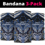 Aotearoa Iwi Ngati Tuwharetoa Neck Gaiter Maori Kowhaiwhai Pattern
