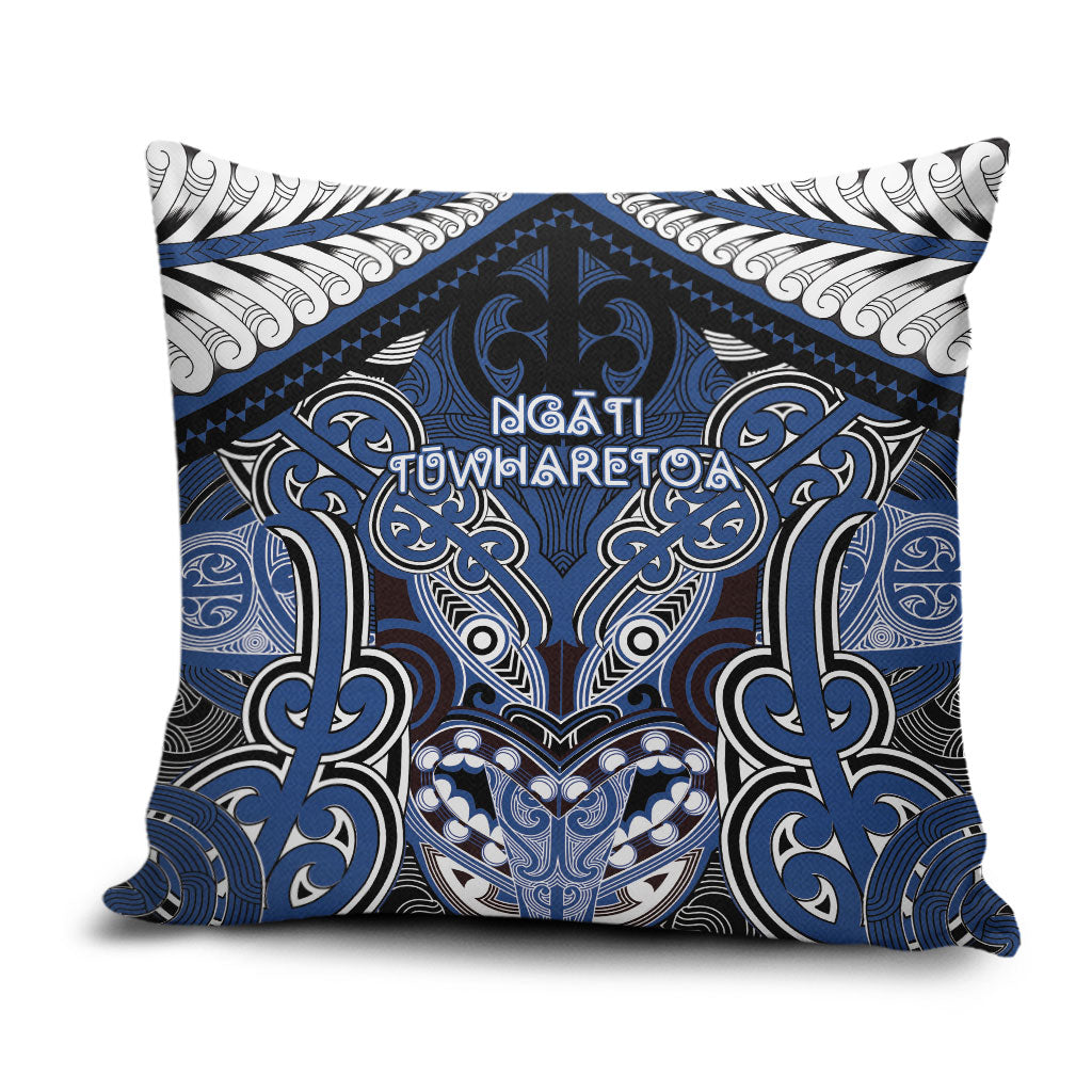 Aotearoa Iwi Ngati Tuwharetoa Pillow Cover Maori Kowhaiwhai Pattern