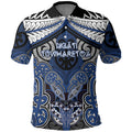 Aotearoa Iwi Ngati Tuwharetoa Personalised Polo Shirt Maori Kowhaiwhai Pattern