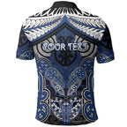 Aotearoa Iwi Ngati Tuwharetoa Personalised Polo Shirt Maori Kowhaiwhai Pattern