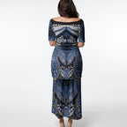 Aotearoa Iwi Ngati Tuwharetoa Personalised Puletasi Maori Kowhaiwhai Pattern
