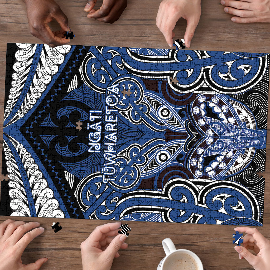 Aotearoa Iwi Ngati Tuwharetoa Puzzle Maori Kowhaiwhai Pattern
